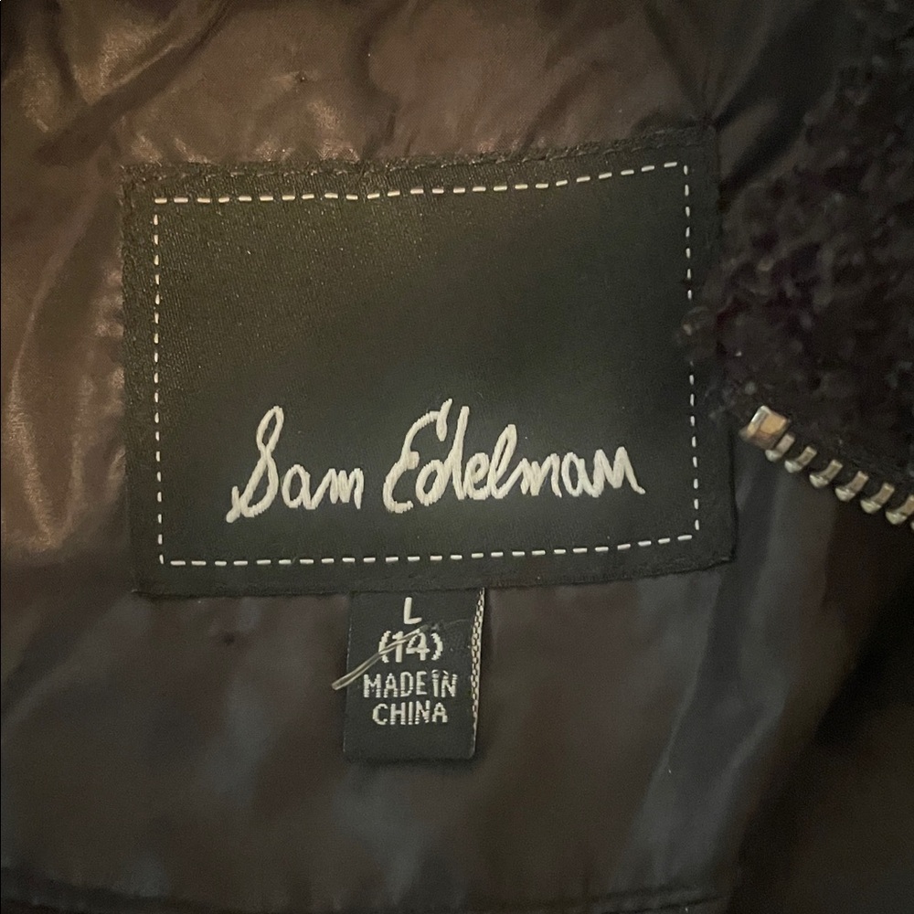 Sam Edelman Black Puffer Jacket - Picture 2 of 4